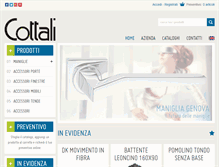 Tablet Screenshot of cottali.it